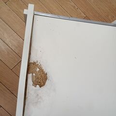 ★リユースのサカイつくば店★TK7724  食器棚 ホワイト H160×D40×W60 クリーニング済みの画像