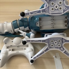 恐竜　ラジコン　ロボザウルス　トイザらス限定　ブルー　ジャンクの画像