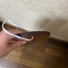 壁掛け　木彫り　飾り板　花柄 レトロ　インテリアの画像