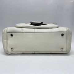 ☆ドリーム荒牧店☆COACH ソーホー ミニボストンバッグ ホワイト 8A10の画像