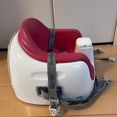 Bumbo マルチシート　トレイ付き ホワイト/ピンクの画像