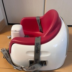 Bumbo マルチシート　トレイ付き ホワイト/ピンクの画像