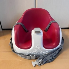Bumbo マルチシート　トレイ付き ホワイト/ピンクの画像