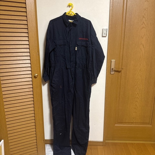 つなぎ汚れあり