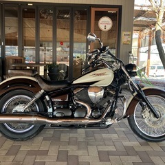 YAMAHA ドラッグスター250 VG05J ブラウン/ホワイ...