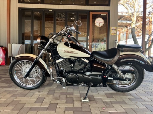 商談中
❗️YAMAHA ドラッグスター250 VG05J ブラウン/ホワイト 低走行車　フロントタイヤ新品　ブレーキパッド新品　油脂類交換済み　動画あり