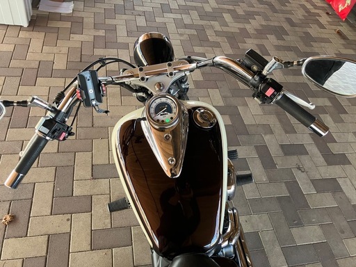 商談中
❗️YAMAHA ドラッグスター250 VG05J ブラウン/ホワイト 低走行車　フロントタイヤ新品　ブレーキパッド新品　油脂類交換済み　動画あり