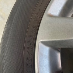 スズキ純正ホイールタイヤセットの画像