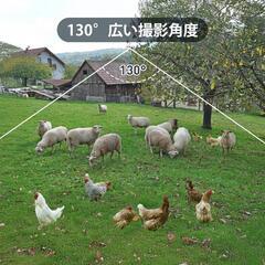 トレイルカメラ⭐️ソーラー式 夜間フルカラー 写真とビデオ 4K/6400万画の画像