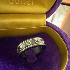 　GUCCI ジェムストーンリング　20号の画像