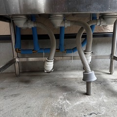 美品　三槽シンクの画像