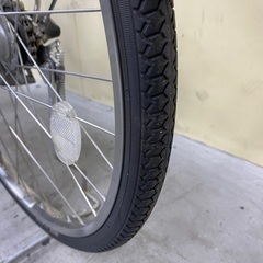 235丁寧に整備済　新基準パナソニック電動アシスト自転車24インチ　中古自転車の画像