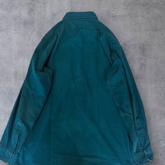 80s usa製 L.L.Bean シャモアクロス 長袖シャツ XL相当 17の画像