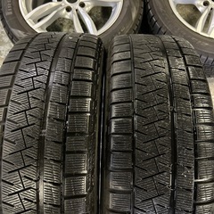 BMW X1 HS20 215/60R17 スタッドレスタイヤ＋アルミホイール 4本の画像