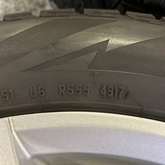 BMW X1 HS20 215/60R17 スタッドレスタイヤ＋アルミホイール 4本の画像