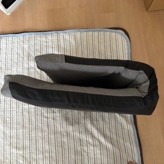 ニトリ　座椅子　グレー　の画像