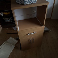 電子レンジ台の画像