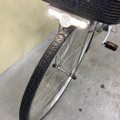 236丁寧に整備済　新基準パナソニック電動アシスト自転車26インチ　中古自転車の画像