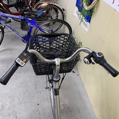 236丁寧に整備済　新基準パナソニック電動アシスト自転車26インチ　中古自転車の画像