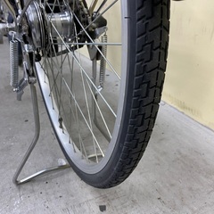236丁寧に整備済　新基準パナソニック電動アシスト自転車26インチ　中古自転車の画像