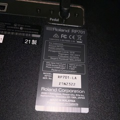 Roland RP701 LA 電子ピアノ21年製 本体 美品の画像