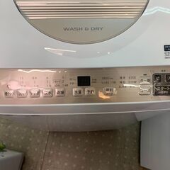 🌟愛品館千葉店🌟安心の分解洗浄済🌟動作保証有り🌟SHARP 6.5kg3.5Kg全自動洗濯乾燥機 ES-T6GBK 2023年製【愛千142】の画像