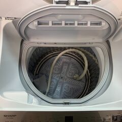 🌟愛品館千葉店🌟安心の分解洗浄済🌟動作保証有り🌟SHARP 6.5kg3.5Kg全自動洗濯乾燥機 ES-T6GBK 2023年製【愛千142】の画像