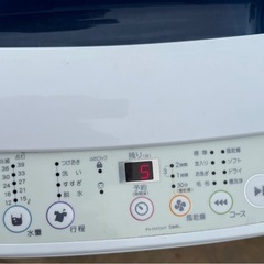 Haier洗濯機　2018年製　4.2Kgの画像