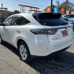 自社ローンあり！ガソリン100リットルプレゼント✨前後ドラレコ✨バックカメラ✨パワーシート✨トヨタ☆ハリアーハイブリッド☆エレガンス4WD☆2500cc☆5人乗り☆の画像