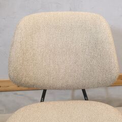 CRASH GATE(クラッシュゲート)/ノットアンティークスのABOCK CHAIR(アボックチェア)。ファブリックとスチールを組み合わせたダイニングチェアはヴィンテージスタイルにも♪の画像