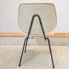 CRASH GATE(クラッシュゲート)/ノットアンティークスのABOCK CHAIR(アボックチェア)。ファブリックとスチールを組み合わせたダイニングチェアはヴィンテージスタイルにも♪の画像