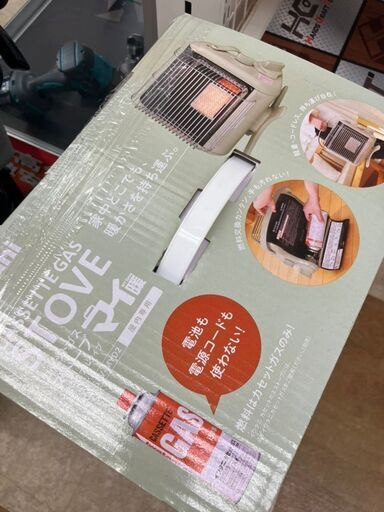 【引取限定】イワタニ カセットガス ポータブルストーブ 未使用品（電気、電池 不使用） 【ハンズクラフト八幡西店】