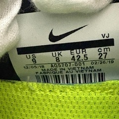 美品 Nike ナイキ フリーラン フライニット3.0 ランニング 27㎝の画像