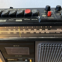 昭和 レトロ SANYO  MR 8160 カセット デッキ  譲渡先決定の画像