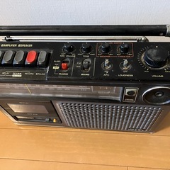 昭和 レトロ SANYO  MR 8160 カセット デッキ  譲渡先決定の画像