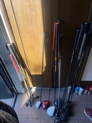 回収品　ゴルフセットまとめ売り　合計14本