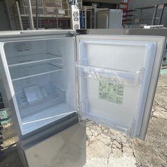【リサイクルサービス八光】2022年製　AQUA アクア 冷蔵庫（126L・右開き） ブラッシュシルバー AQR-13M（S）の画像