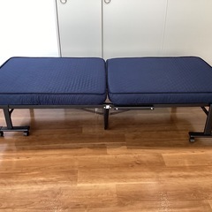 折りたたみベッド【町田市再生家具】　252703の画像
