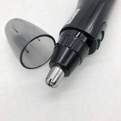 ss8187　パナソニック エチケットカッター ER-GN12-K ブラック おまけ付 取扱説明書付 Panasonic 乾電池式 鼻毛カッター 眉毛カッター メンズ グルーミング コードレス 眉 髭 耳 爪 身だしなみ エチケットカッター 中古の画像