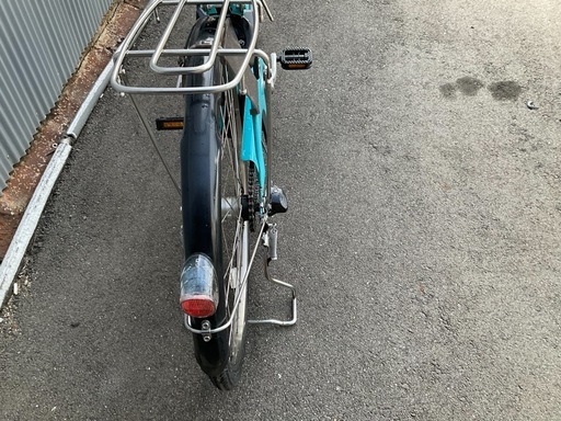 754  パナソニック最新機種電動アシスト自転車viviDX26インチブルーボディー