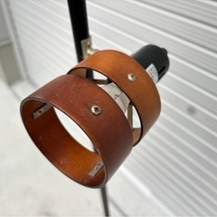 ニトリ フロアライト 電球3点付属 間接照明 NITORI インテリア ウッドリング 照明 スタンドライト ライトスタンド インテリア mw0926の画像