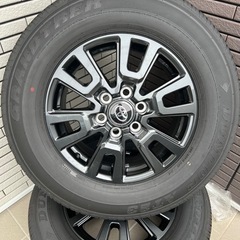 ランドクルーザーLC250VX純正ホイール付き新品タイヤの画像