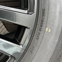 ランドクルーザーLC250VX純正ホイール付き新品タイヤの画像