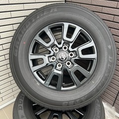 ランドクルーザーLC250VX純正ホイール付き新品タイヤの画像