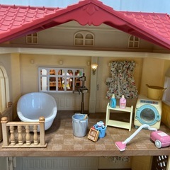 シルバニアファミリー　赤い屋根の大きなお家ギフトセットの画像