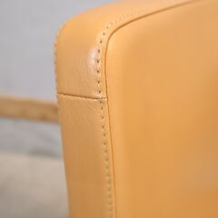 イタリアの高級家具メーカー Poltrona Frau(ポルトローナ・フラウ)のSEDIA LIZ(セディアリッツ)ダイニングチェア2脚セット。洗練されたモダンデザインのレザーチェア♪IDC大塚家具の画像