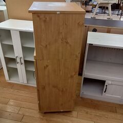 ★リユースのサカイつくば店★TK7725  レンジ台 ナチュラル H120×D42×W45 クリーニング済みの画像