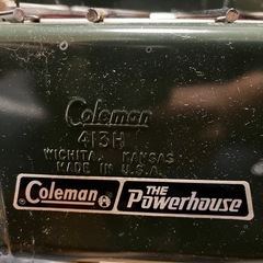 【早い者勝ち！】Coleman　ツーバーナー 413H/1989年6月製ヴィンテージの画像