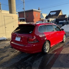 VW ゴルフ ヴァリアント 車検長期 バリ溝冬タイヤの画像