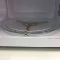 【ダイヤルタイプ】電子レンジ 山善 ヤマゼン BCR-170（W）5 2022年製 ターンテーブル ダイヤル式　50Hz専用：ホワイトの画像